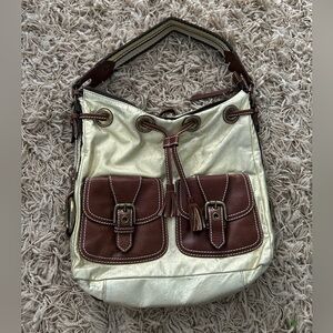 Vintage Isabella Fiore Gold shoulder bag